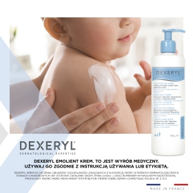 DEXERYL Emolient Krem do skóry suchej i atopowej, 500g Wielopak x 2