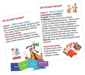 DISNEY UCZY MIX Elementarz Tworzę zdania i czytam karty 1 sztuka