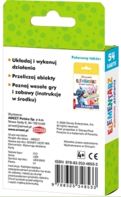 DISNEY UCZY MIX Elementarz Wykonuję działania Karty 1 sztuka