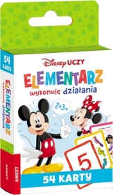 DISNEY UCZY MIX Elementarz Wykonuję działania Karty 1 sztuka