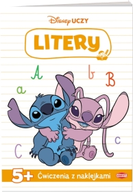 DISNEY UCZY Stitch. Ćwiczenia z naklejkami Litery 1 sztuka