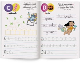 DISNEY UCZY Stitch. Ćwiczenia z naklejkami Litery 1 sztuka