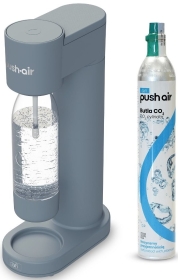 Dafi Pushair saturator z nabojem CO2 + butelka 0,7 stalowy