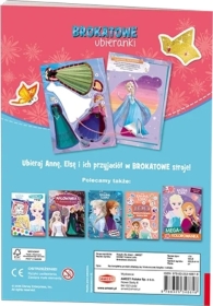 Disney Kraina Lodu. Brokatowe ubieranki 1 sztuka