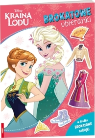 Disney Kraina Lodu. Brokatowe ubieranki 1 sztuka