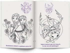 Disney Kraina Lodu. Kolorowanka z naklejkami 1 sztuka