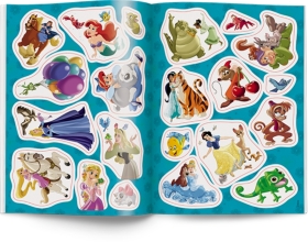 Disney Księżniczka. Kolorowanka z naklejkami 1 sztuka