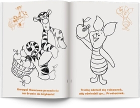 Disney Kubuś i przyjaciele. Kolorowanka z naklejkami 1 sztuka