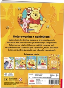 Disney Kubuś i przyjaciele. Kolorowanka z naklejkami 1 sztuka
