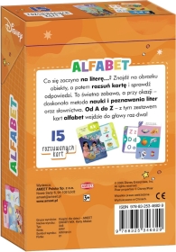 Disney MIX. Karty Alfabet 1 sztuka
