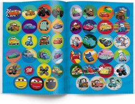 Disney Pixar Auta. Kolorowanka według kodu 1 sztuka