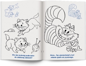 Disney Psy & Koty. Kolorowanka z naklejkami 1 sztuka