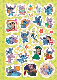 Disney Stich. Megakolorowanka. Brokatowe naklejki 1 sztuka