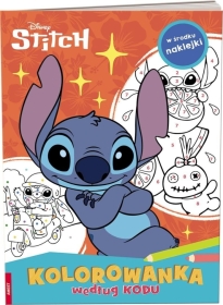 Disney Stitch. Kolorowanka według kodu 1 sztuka