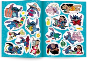 Disney Stitch. Kolorowanka z naklejkami 1 sztuka