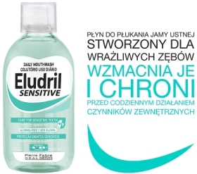 ELUDRIL SENSITIVE Płyn  do płukania jamy ustnej 500 ml