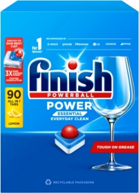Finish Power Essential Lemon Tabletki do zmywarki  90 sztuk
