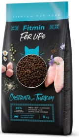 Fitmin For Life Turkey karma dla kotów kastrowanych turkey 8 kg