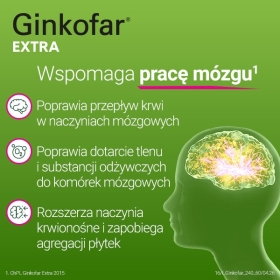 Ginkofar Extra 240mg x 60tabl