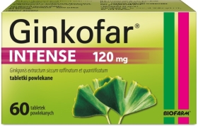 Ginkofar Intense 120 mg 60 tabletek