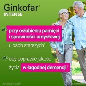 Ginkofar Intense 120 mg 60 tabletek