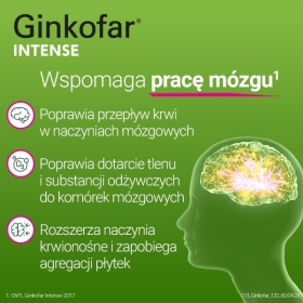 Ginkofar Intense 120 mg 60 tabletek
