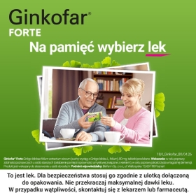 Ginkofar Intense 120 mg 60 tabletek