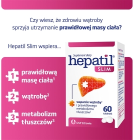 Hepatil Slim 60 tabletek Wielopak x 2