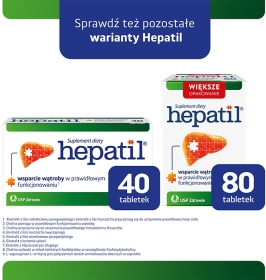 Hepatil Slim 60 tabletek Wielopak x 2
