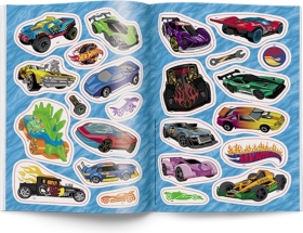 Hot Wheels. Kolorowanka z naklejkami 1 sztuka