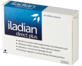 Iladian Direct Plus 10 kapsułek dopochwowych