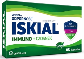 Iskial Immuno + Czosnek 60 kapsułek