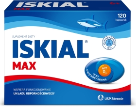Iskial Immuno Max 120 kapsułek