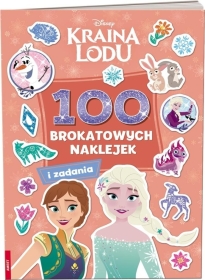 Kraina Lodu 100 Brokatowych naklejek