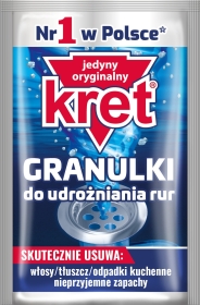 Kret Granulki do udrożniania rur 30 saszetek
