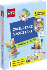 LEGO BOOKS. BUILD & FOLD CRAFTS Zwierzaki Słodziaki