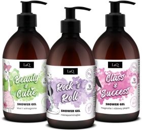 LaQ #Czyściopak BEAUTY & CUTIE: ROCK, CLASS, BEAUTY & CUTIE 3x500ml