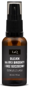 LaQ DZIKUS Z LASU czarny mat olejek po goleniu i do brody 30 ml