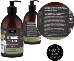 LaQ Dzikus z Lasu żel pod prysznic 8 w 1 500 ml