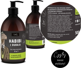 LaQ Habibi z Dubaju żel pod prysznic 8 w 1 500 ml