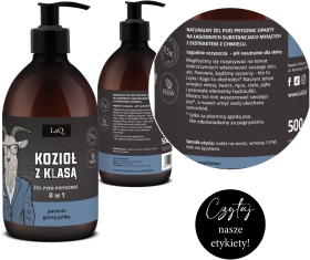 LaQ Kozioł z Klasą żel pod prysznic 8 w 1 500 ml
