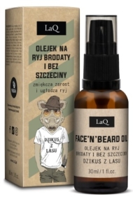 LaQ Olejek do brody przed i po goleniu DZIKUS Z LASU 30 ml