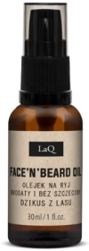 LaQ Olejek do brody przed i po goleniu DZIKUS Z LASU 30 ml