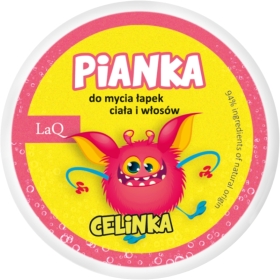 LaQ ŻÓŁTA pianka do mycia łapek - CELINKA 20 g