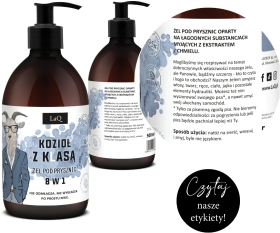 LaQ Kozioł z klasą Żel pod prysznic dla mężczyzn 8 w 1 500 ml