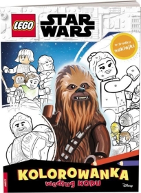 Lego Star Wars. Kolorowanka według kodu 1 sztuka
