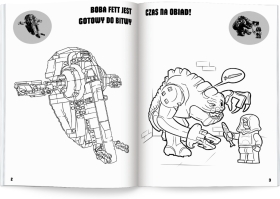 Lego Star Wars. Kolorowanka z naklejkami 1 sztuka