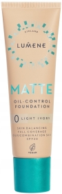 Lumene Podkład matujący MATTE 0 Light Ivory SPF 20 30 ml
