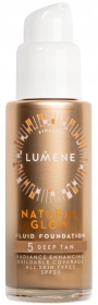 Lumene Podkład rozświetlający NATURAL GLOW 5 Deep Tan SPF 20 30 ml