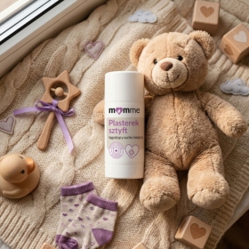 MomMe Plasterek sztyft łagodzący suche miejsca 10 g